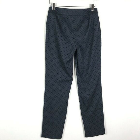 Talbots Heritage Swiss Dot Straight Leg Pants Sz 4 - Picture 4 of 8